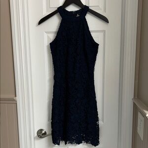 Lulus navy dress